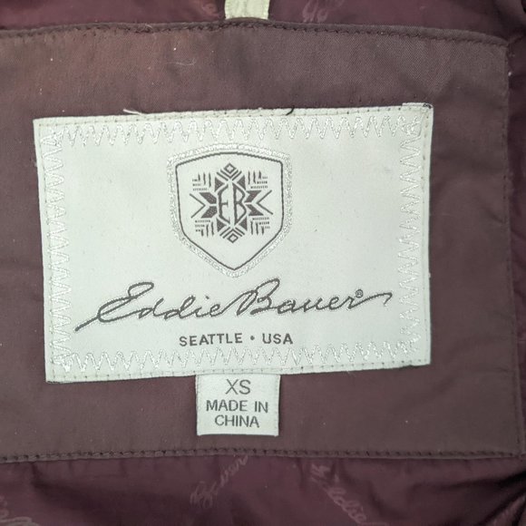 Eddie Bauer Quilted Down Coat - Picture 4 of 5